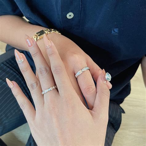 gucci nacre couple ring